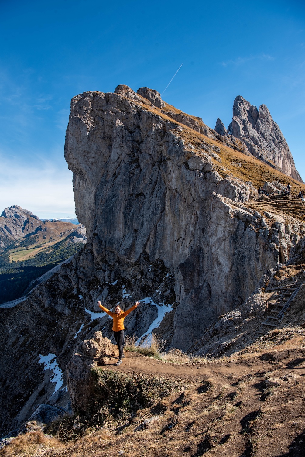 Seceda viewpoint in de zomer
