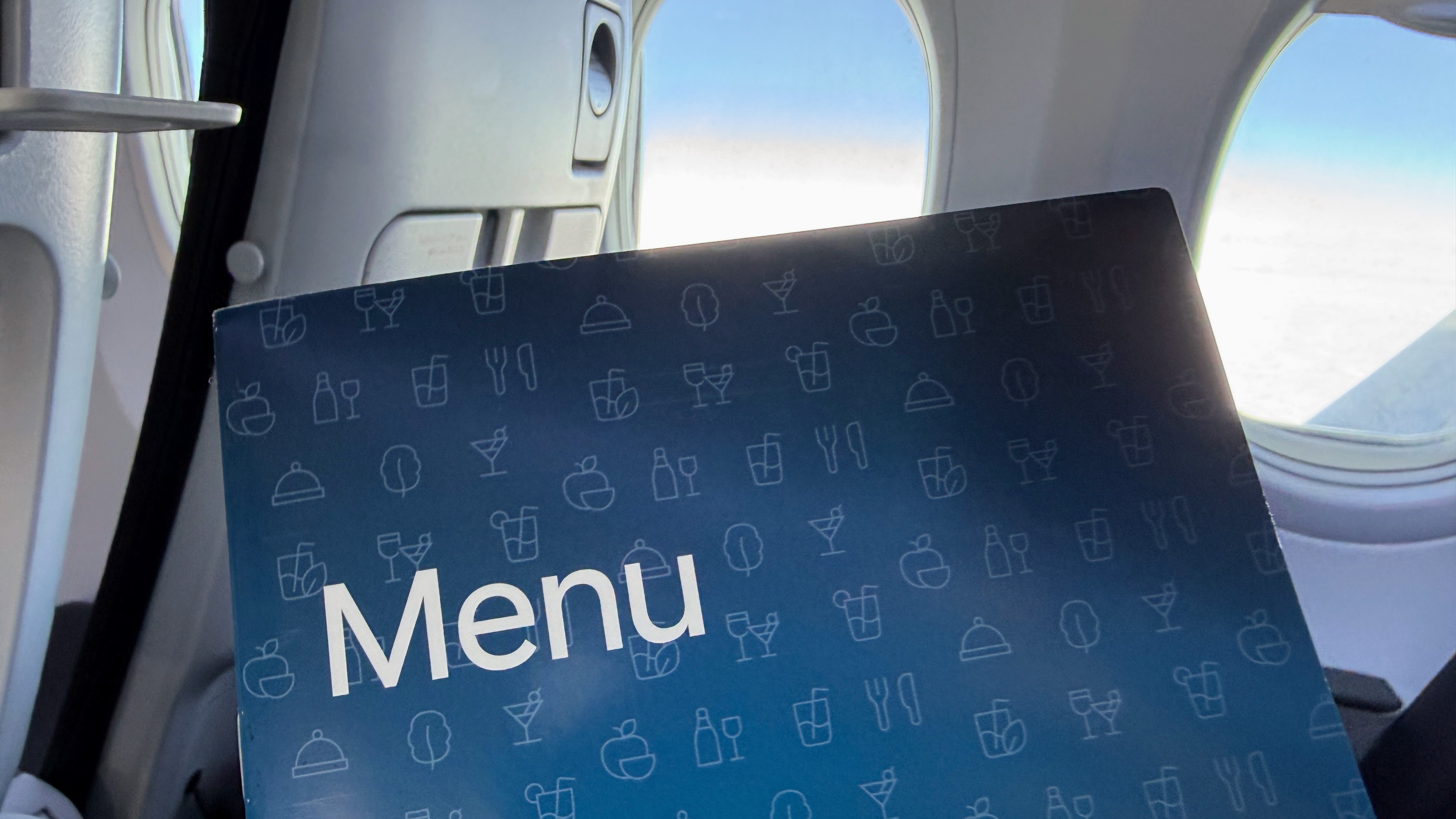 KLM-menu aan boord