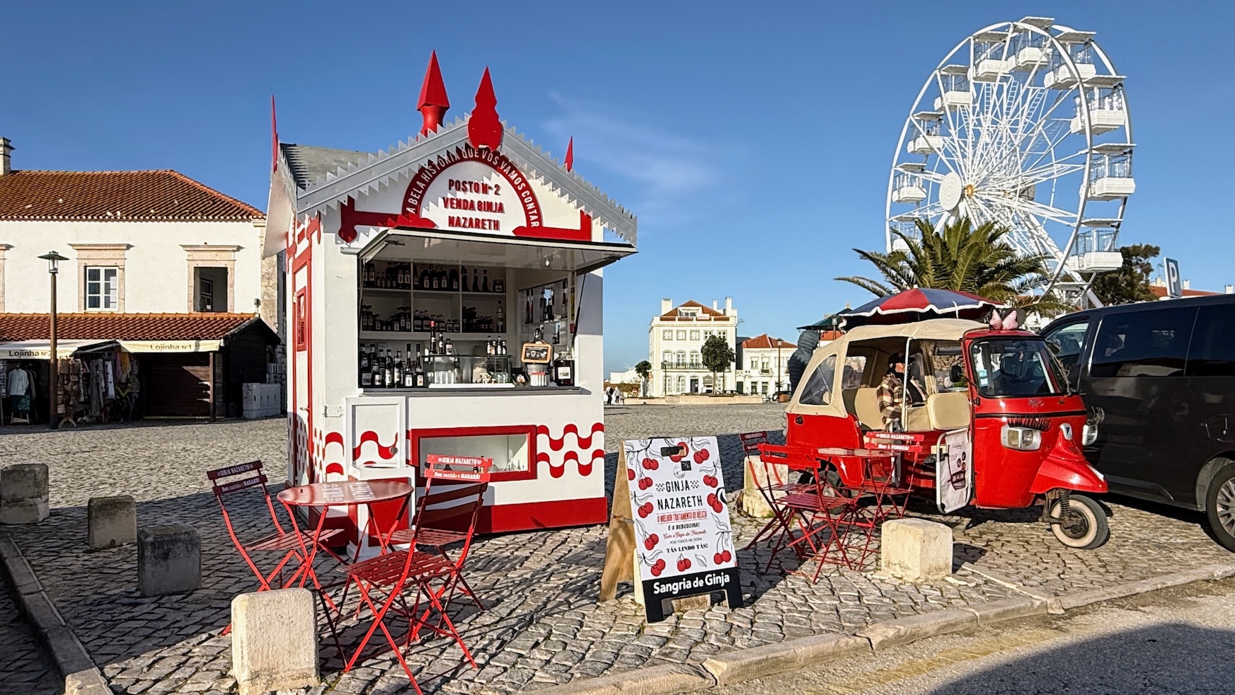 Het centrum van Nazaré