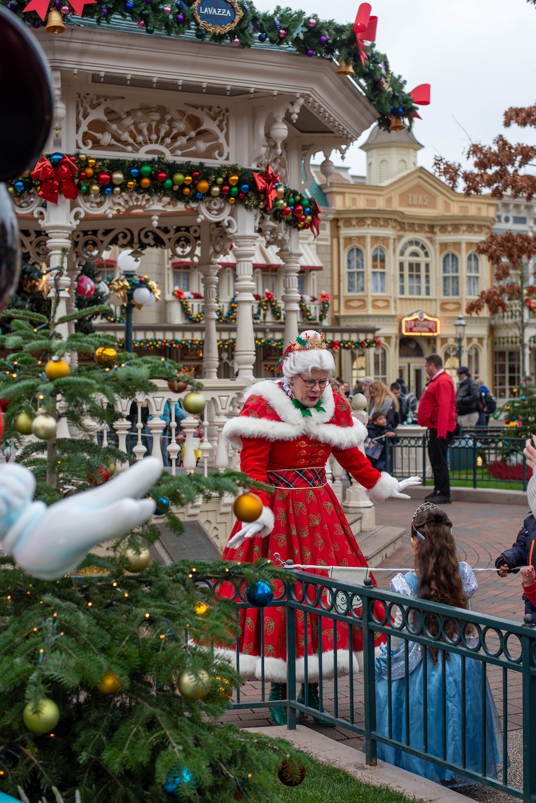 Bijzondere ontmoeting met de kerstfee in Disneyland