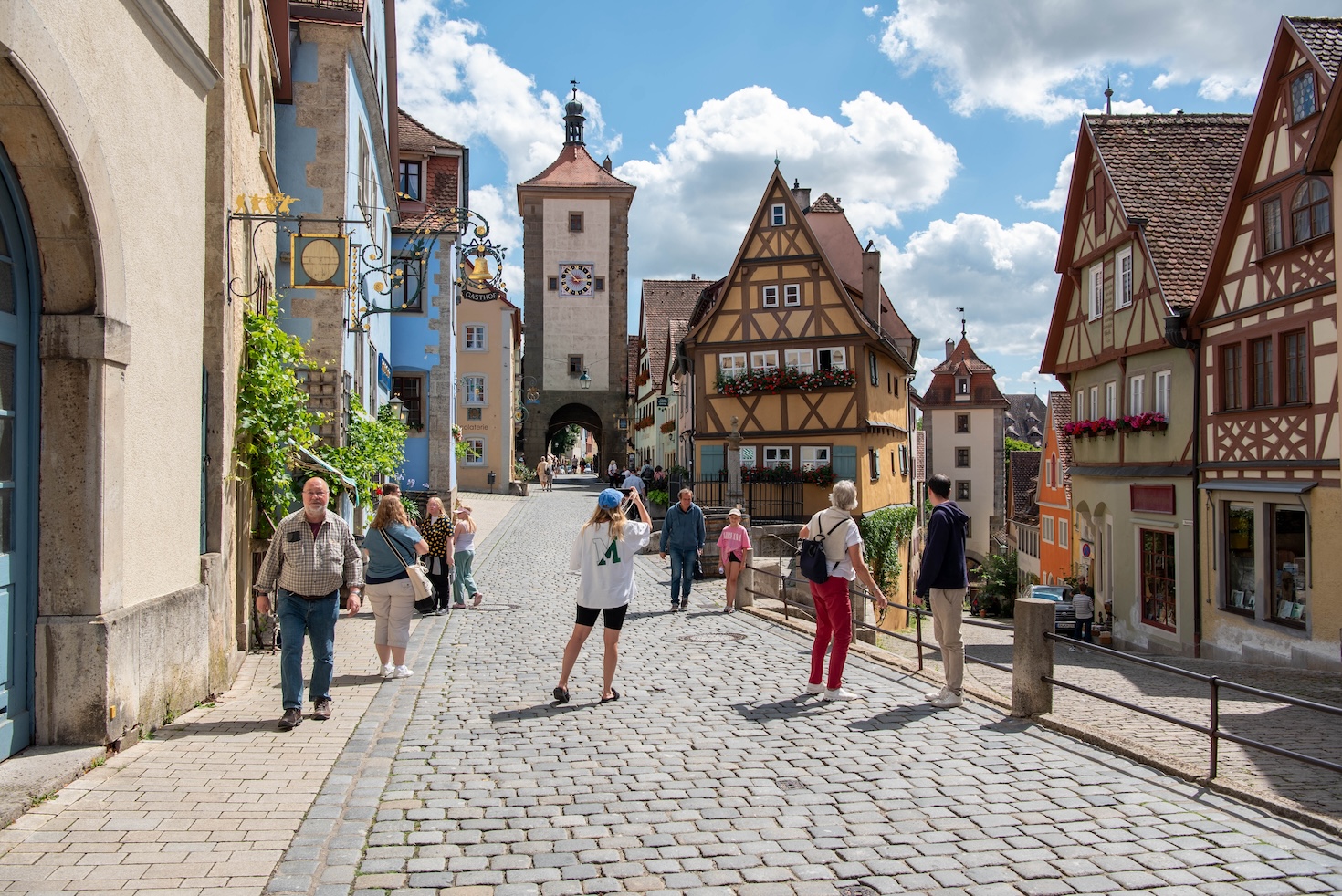 Rothenburg in de zomer
