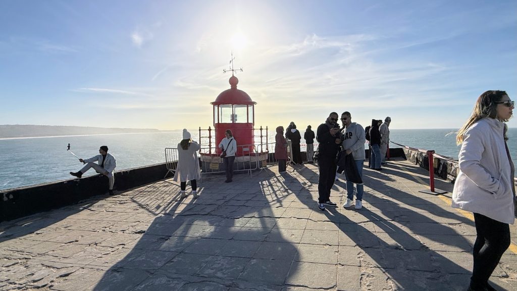 De vuurtoren van Fort São Miguel Arcanjo