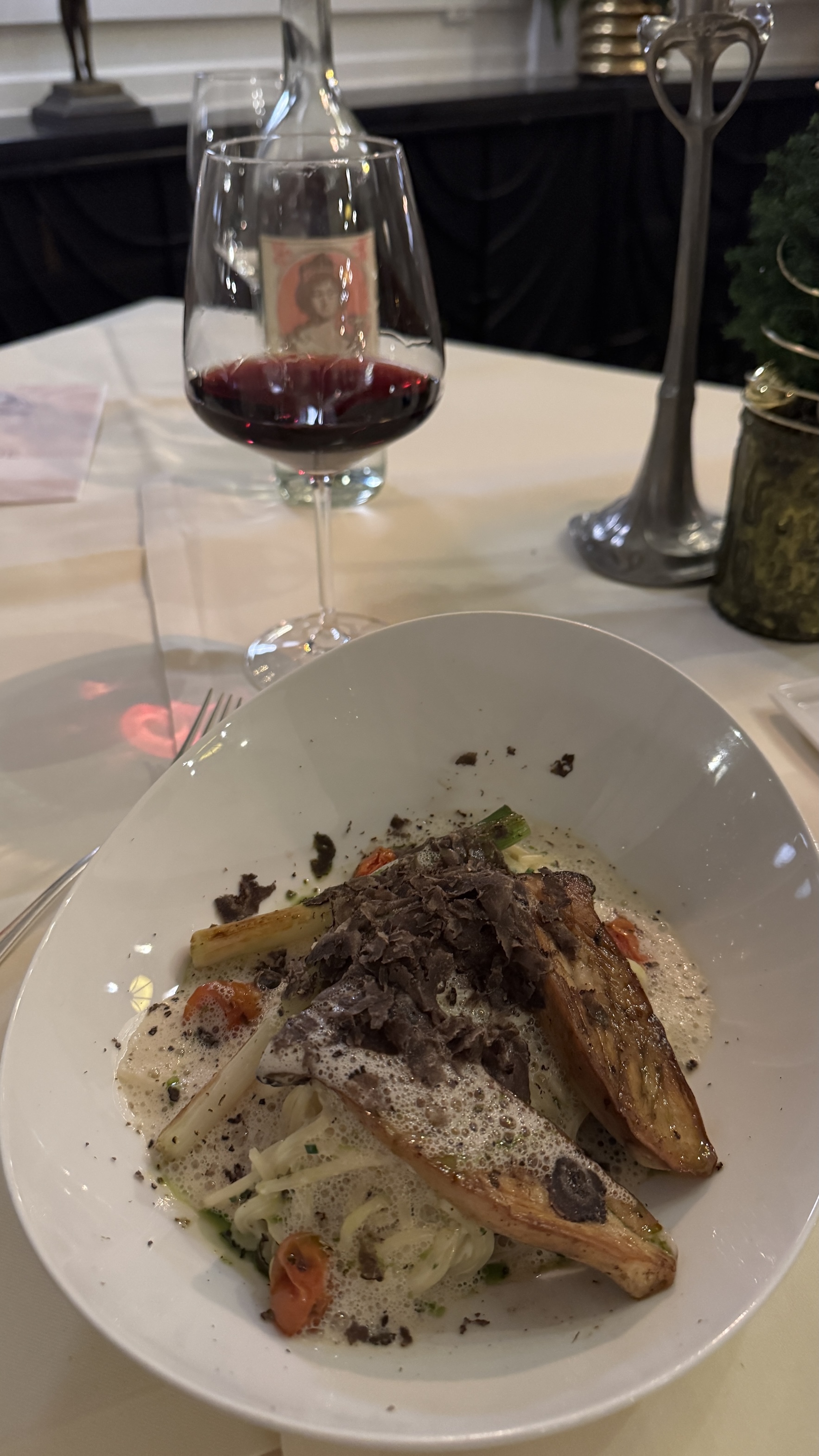 Diner in Hotel Bellevue