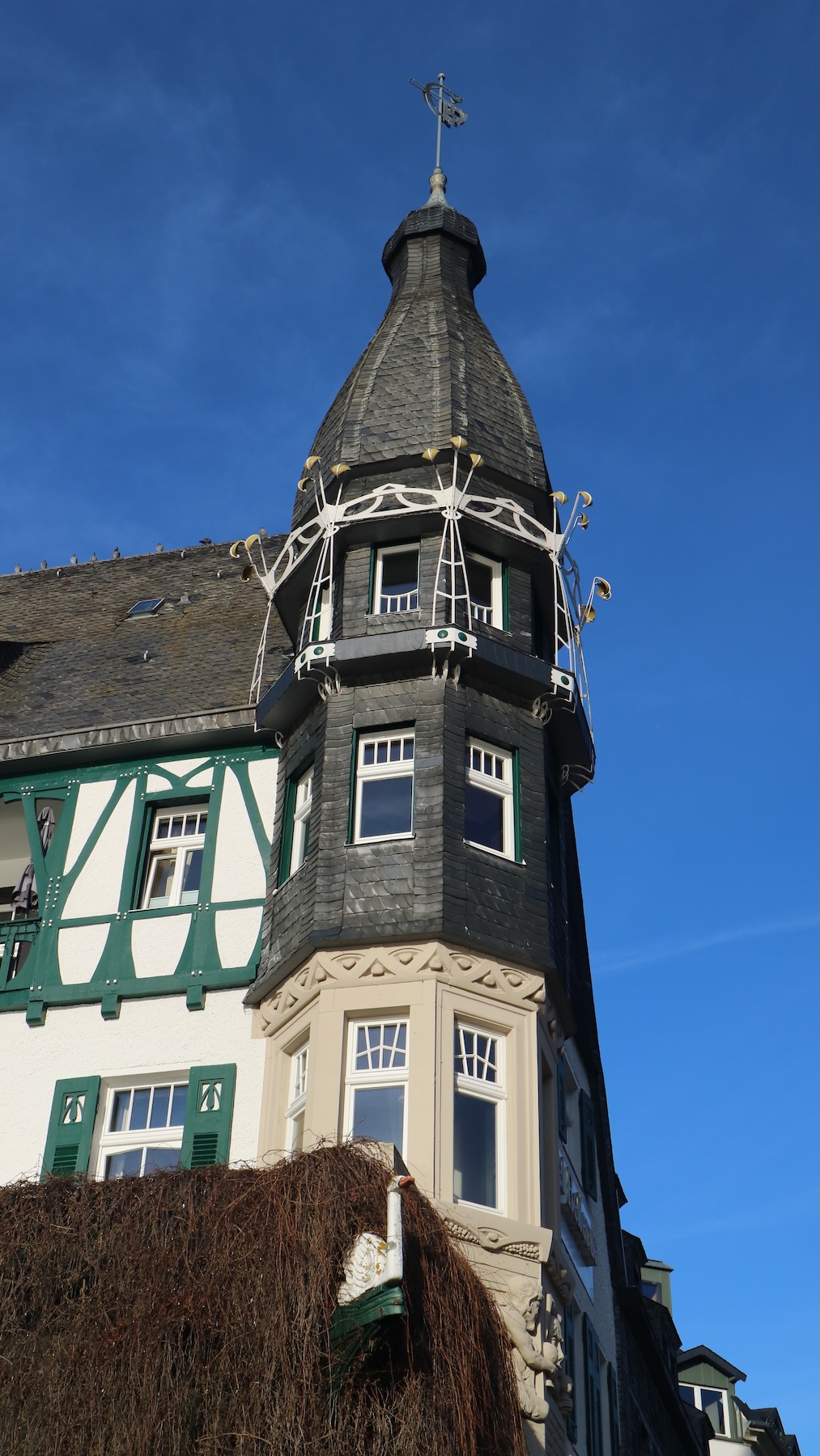 Jugendstil en historie bij Hotel Bellevue