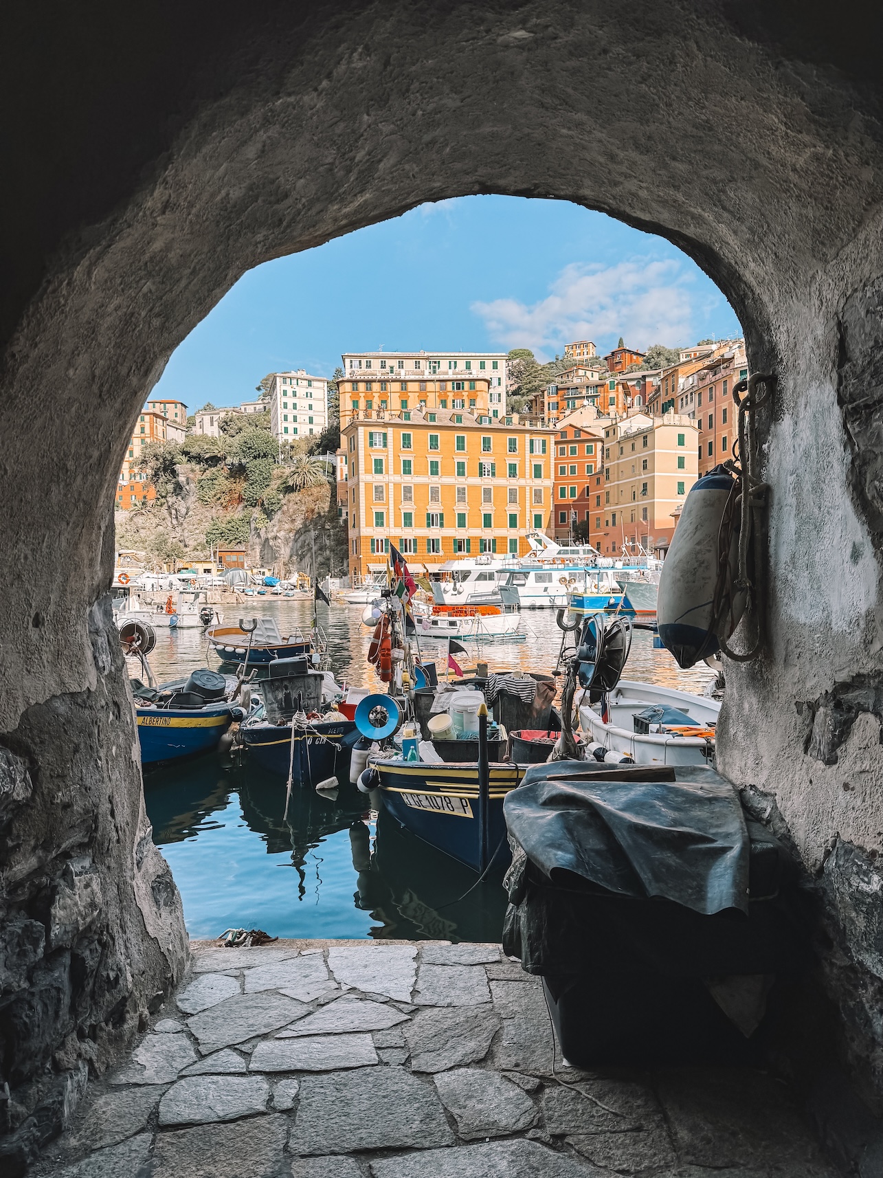 Camogli in Italië