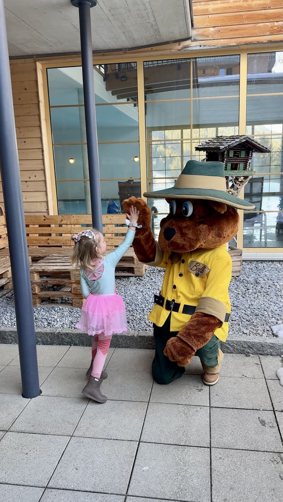 Ontmoeting met Bollo in Landal Hochmontafon