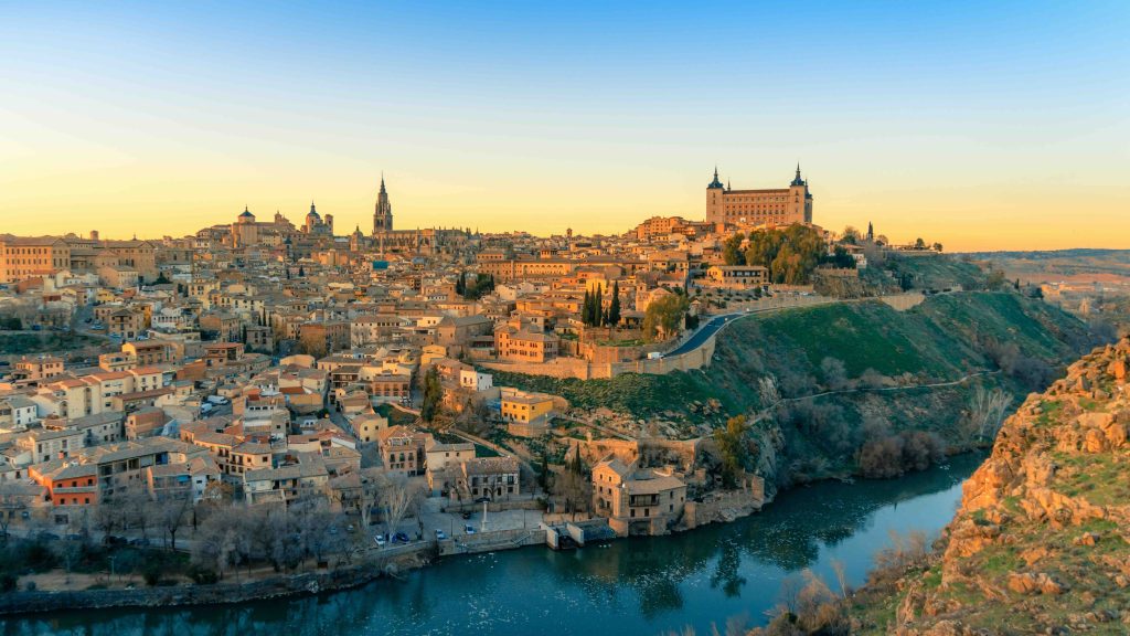 Uitzicht op Toledo