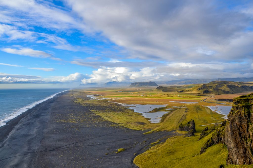 Bijzondere landschappen in IJsland in de zomer