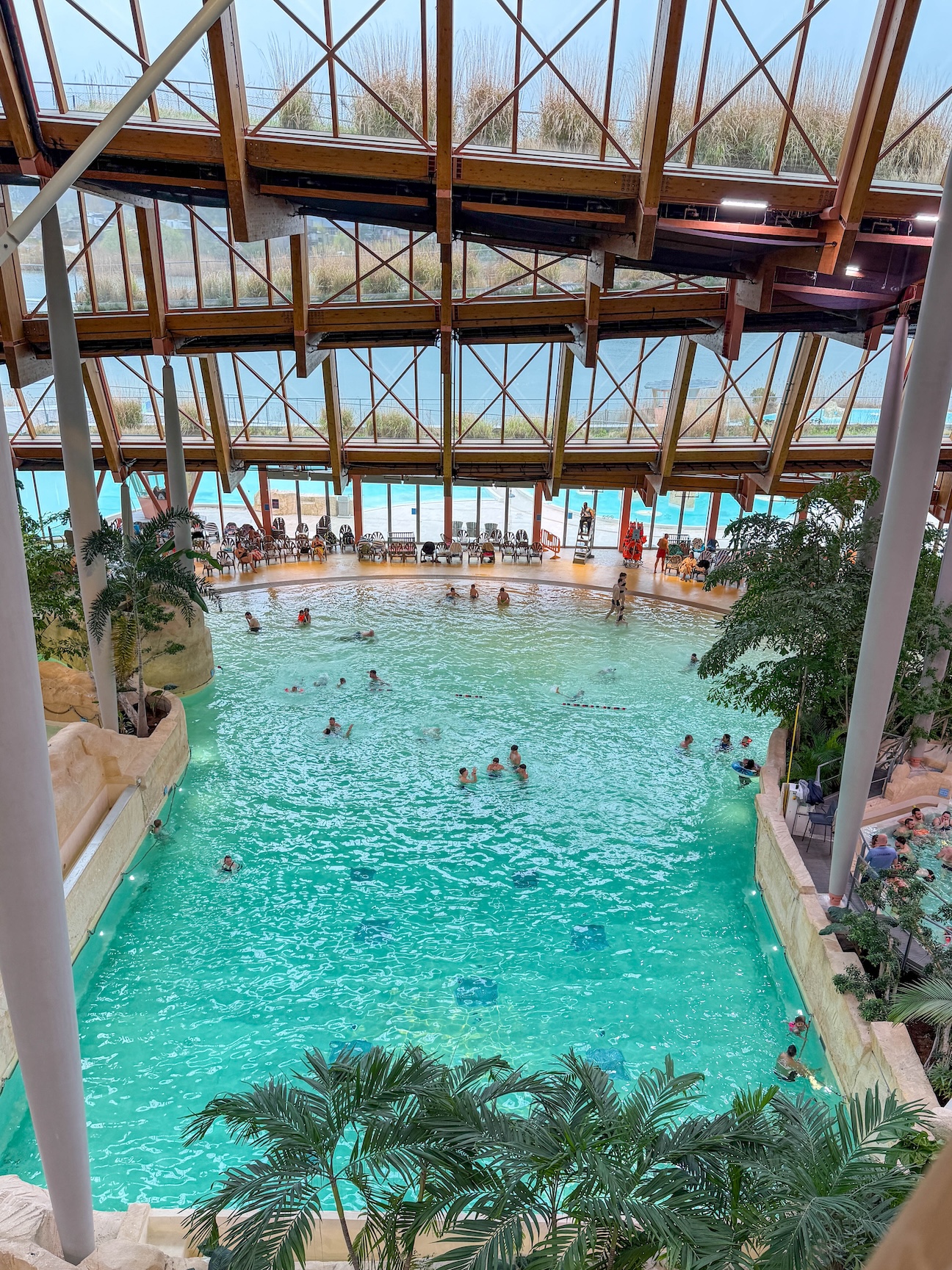 Het golfslagbad van Aqua Mundo