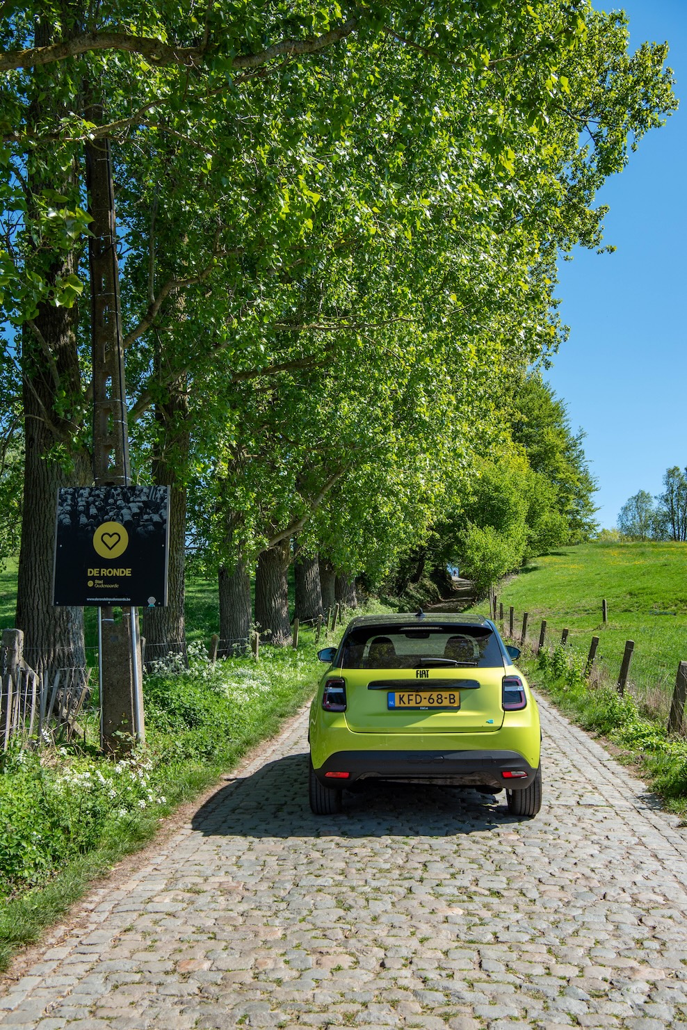 Fiat 600 Sport in Vlaanderen