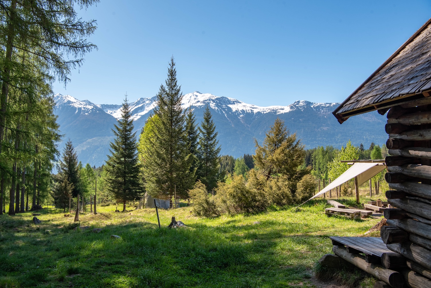 Berghut in Tirol vlakbij Hotel Stern