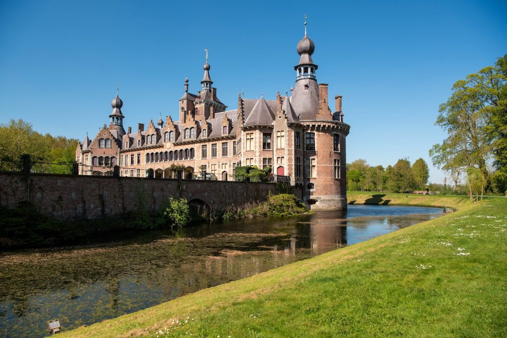 Uitzicht op Kasteel Ooidonk