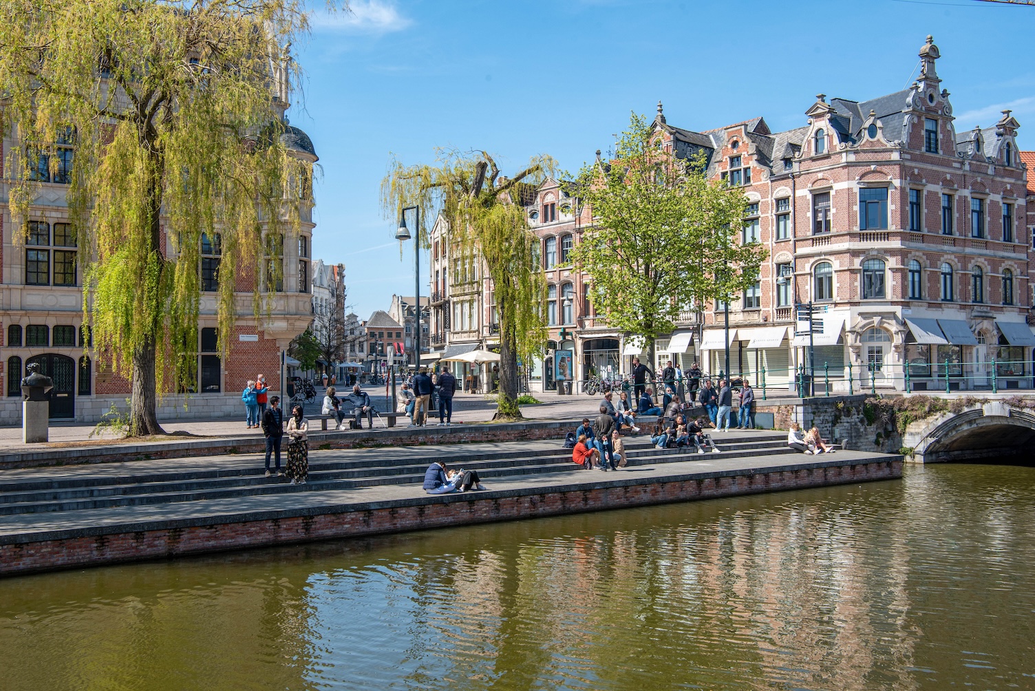 Uitzicht op het centrum van Lier
