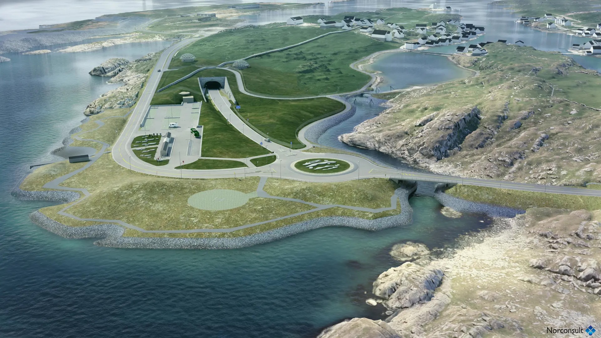 Noorwegen bouwt een bizarre tunnel diep onder de oceaan