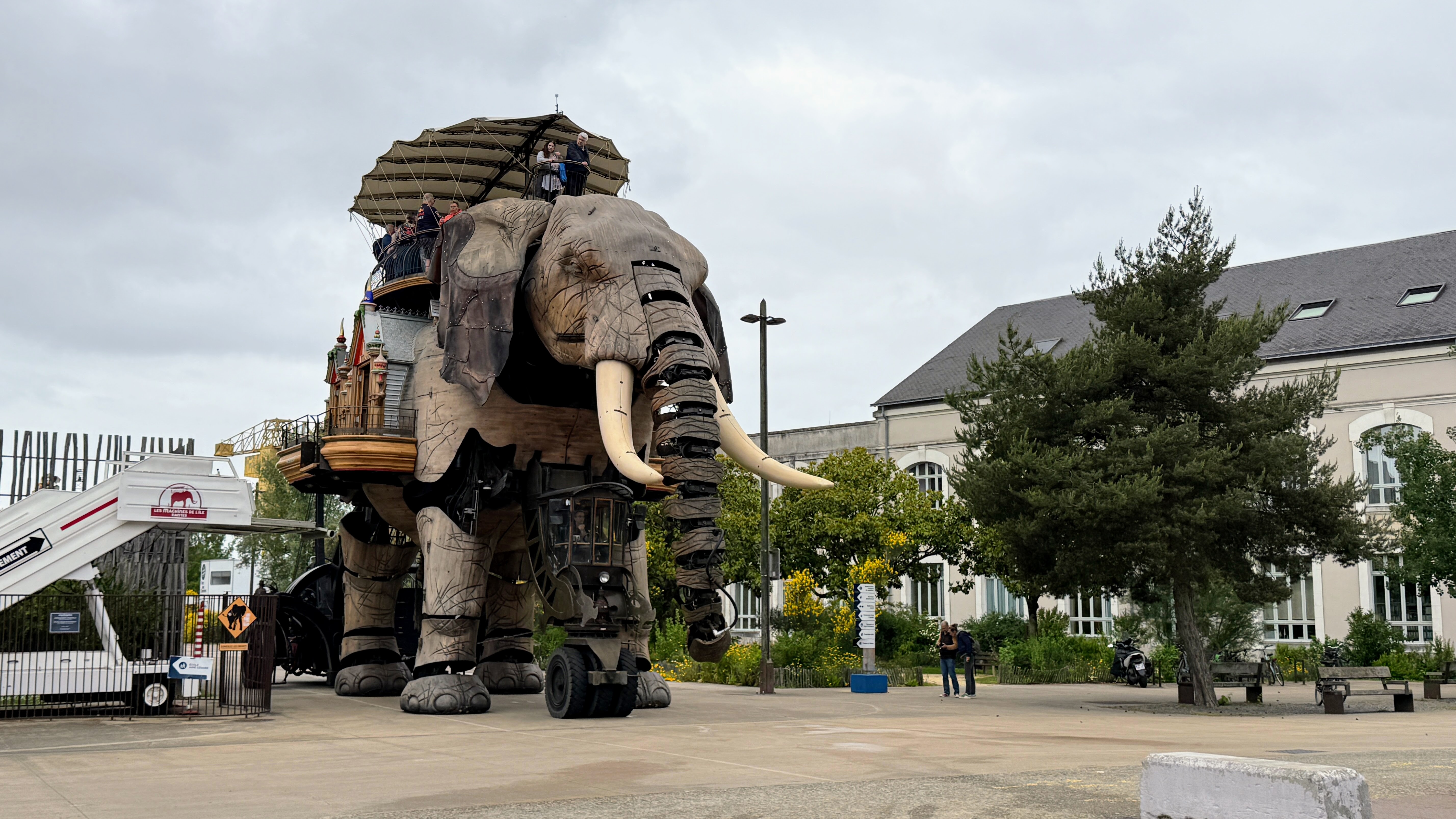 Les Machines de l’île Nantes: de olifant