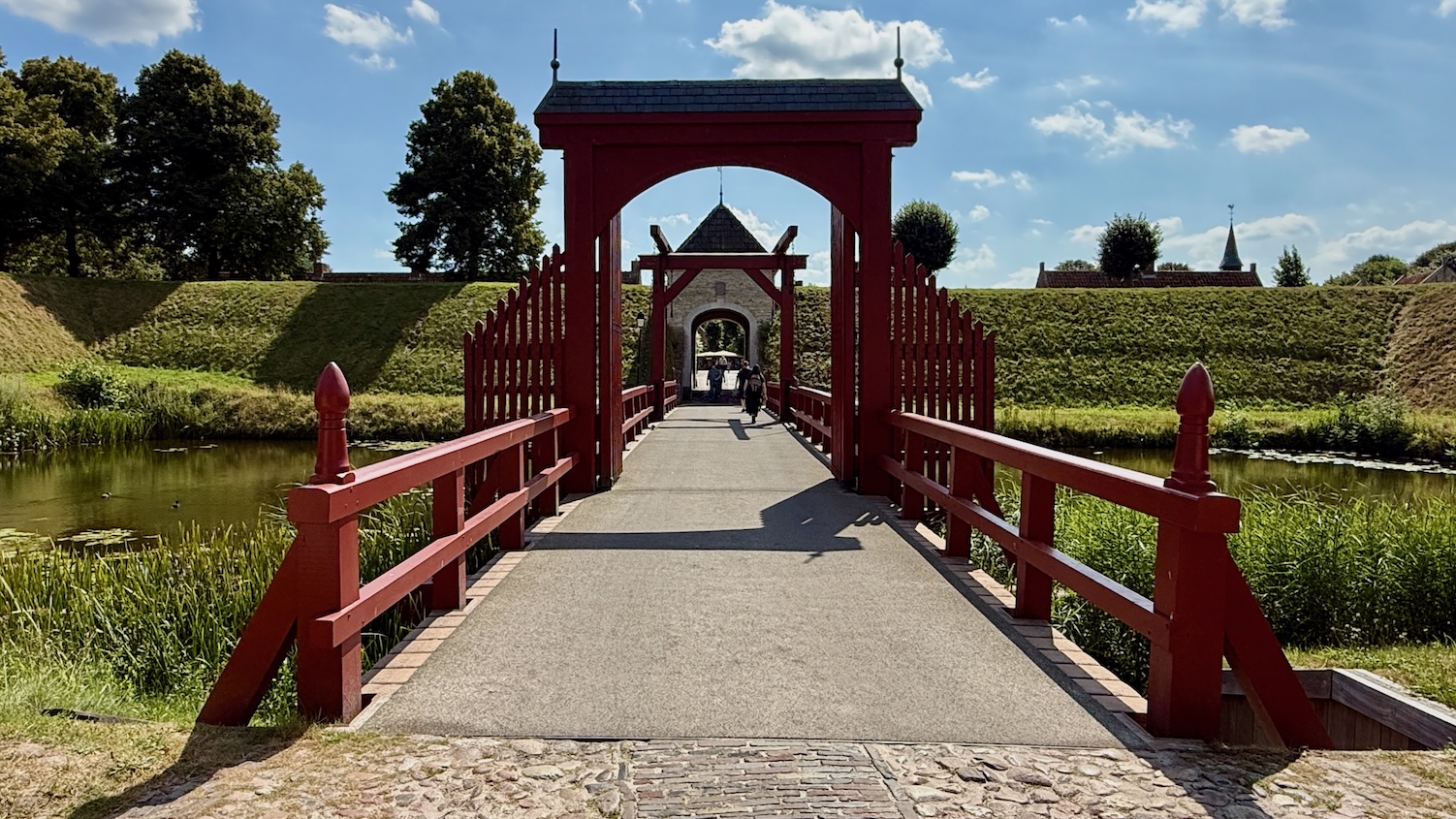 Ingang naar vestingdorp Bourtange