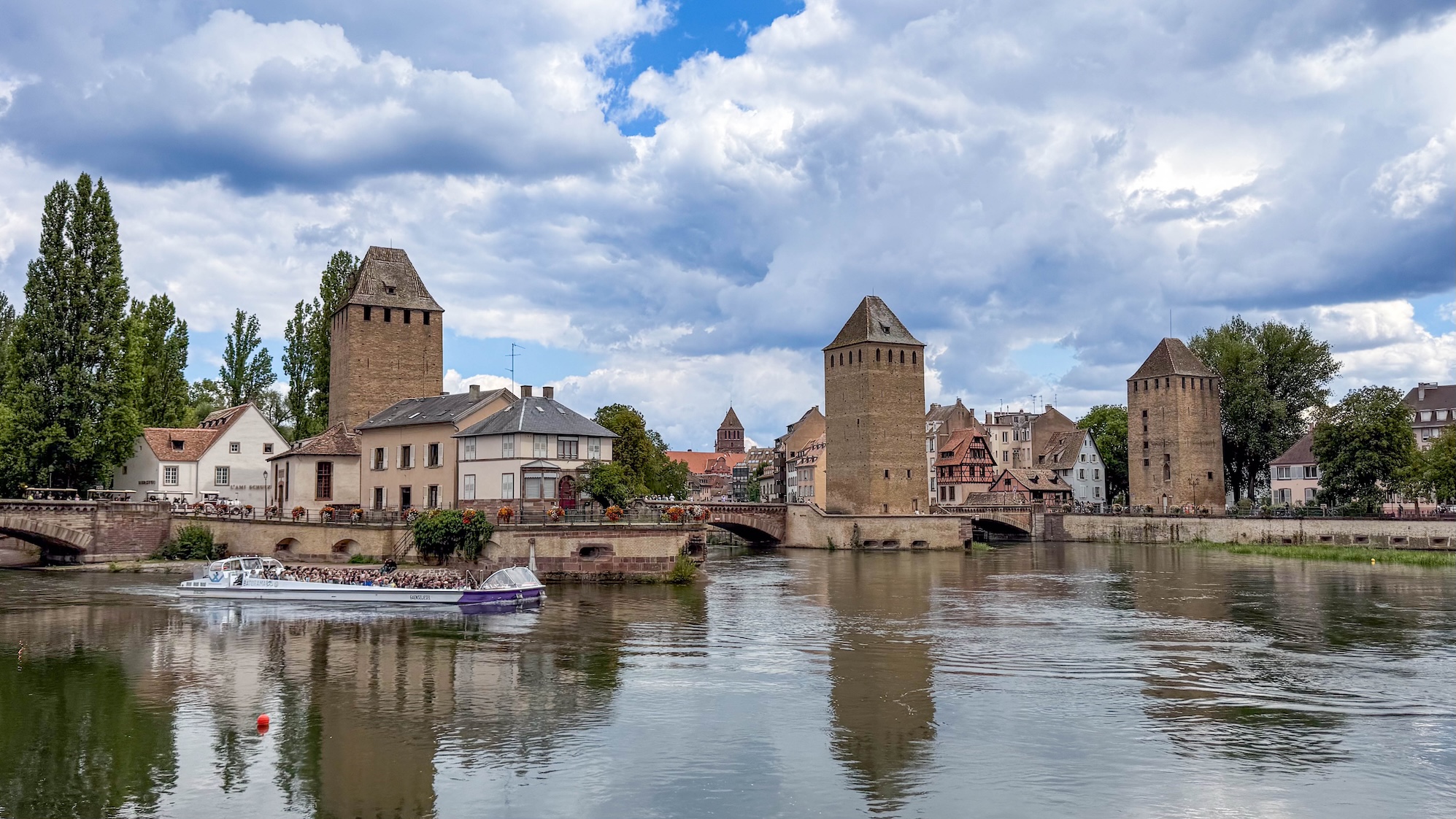 De Ponts Couverts in Straatsburg
