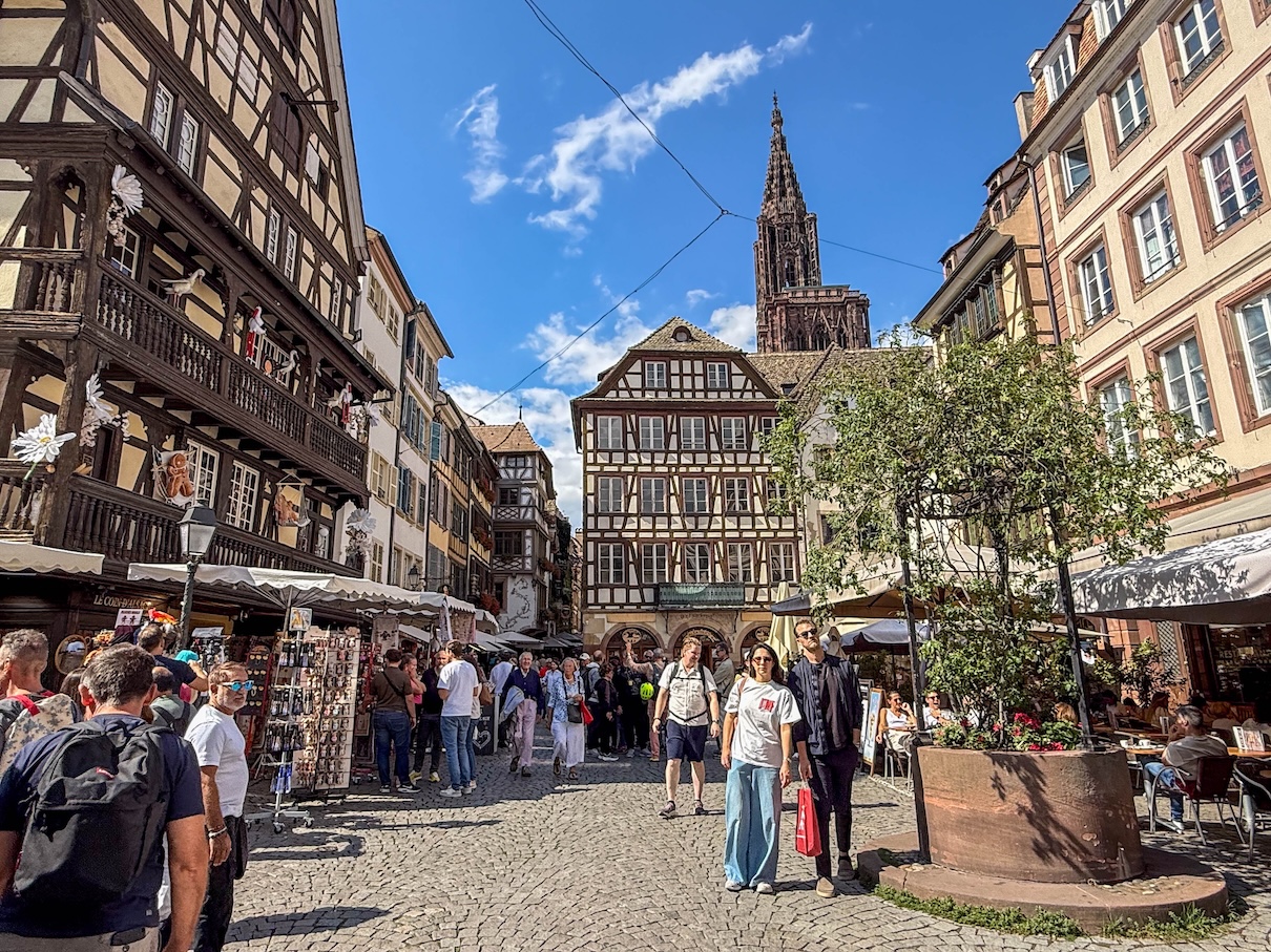 Zomerse drukte in Straatsburg