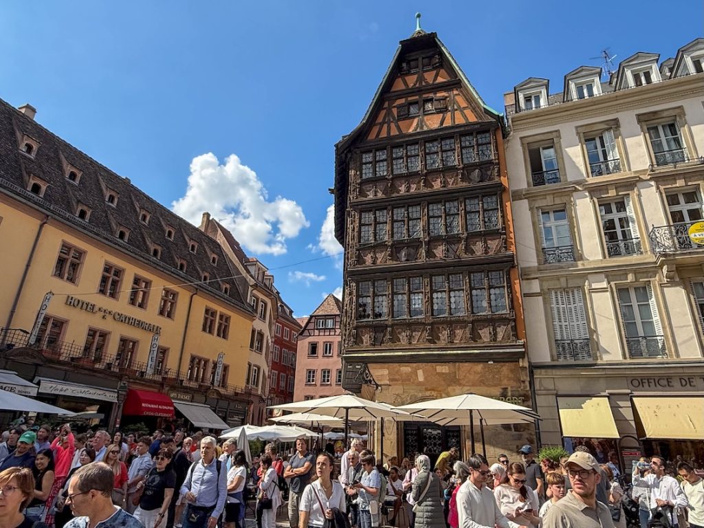 Zomerse drukte in Straatsburg