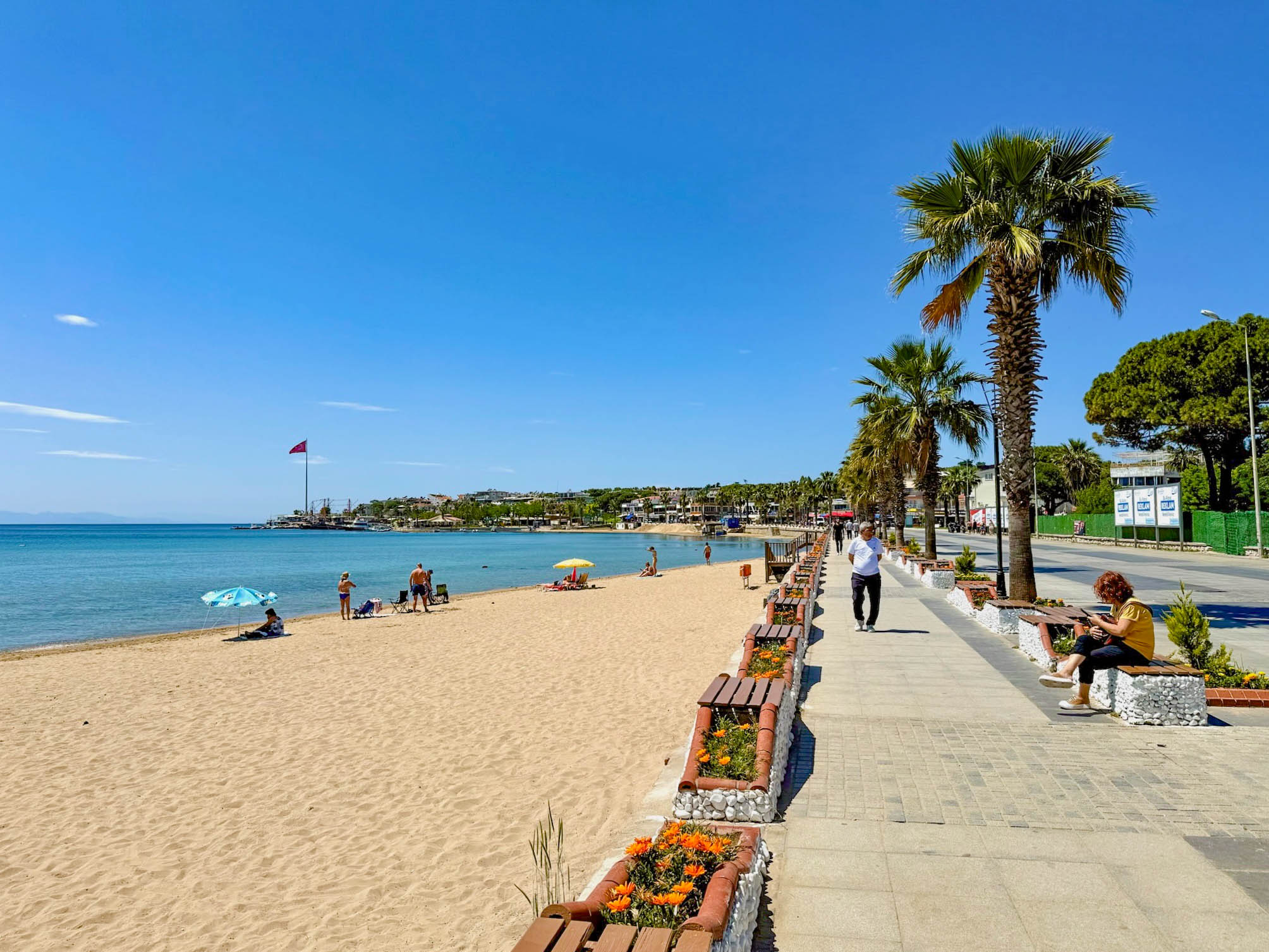 Strand in Turkije
