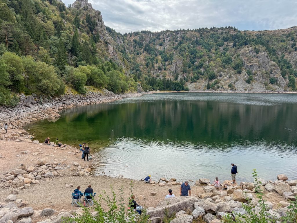 Lac Vert aan de Route des Cretes