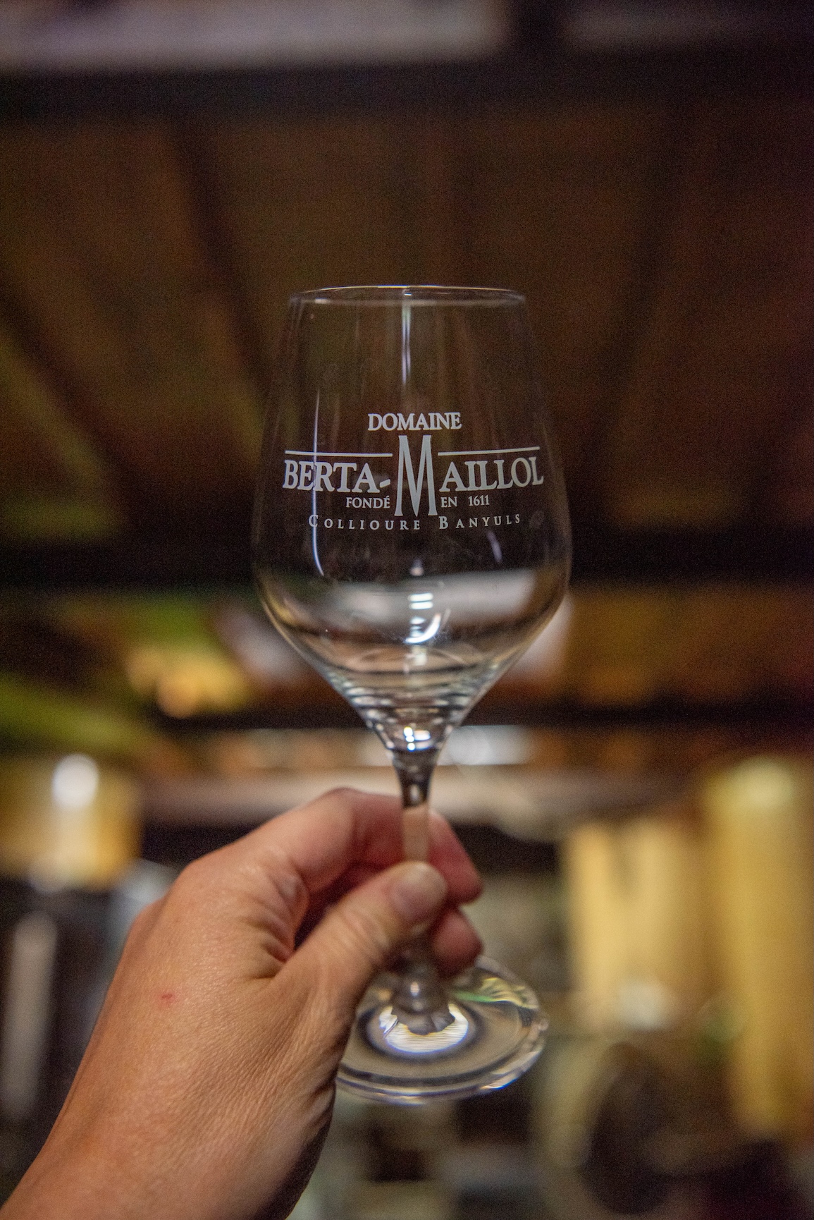Wijnproeverij bij Domaine Berta-Maillol