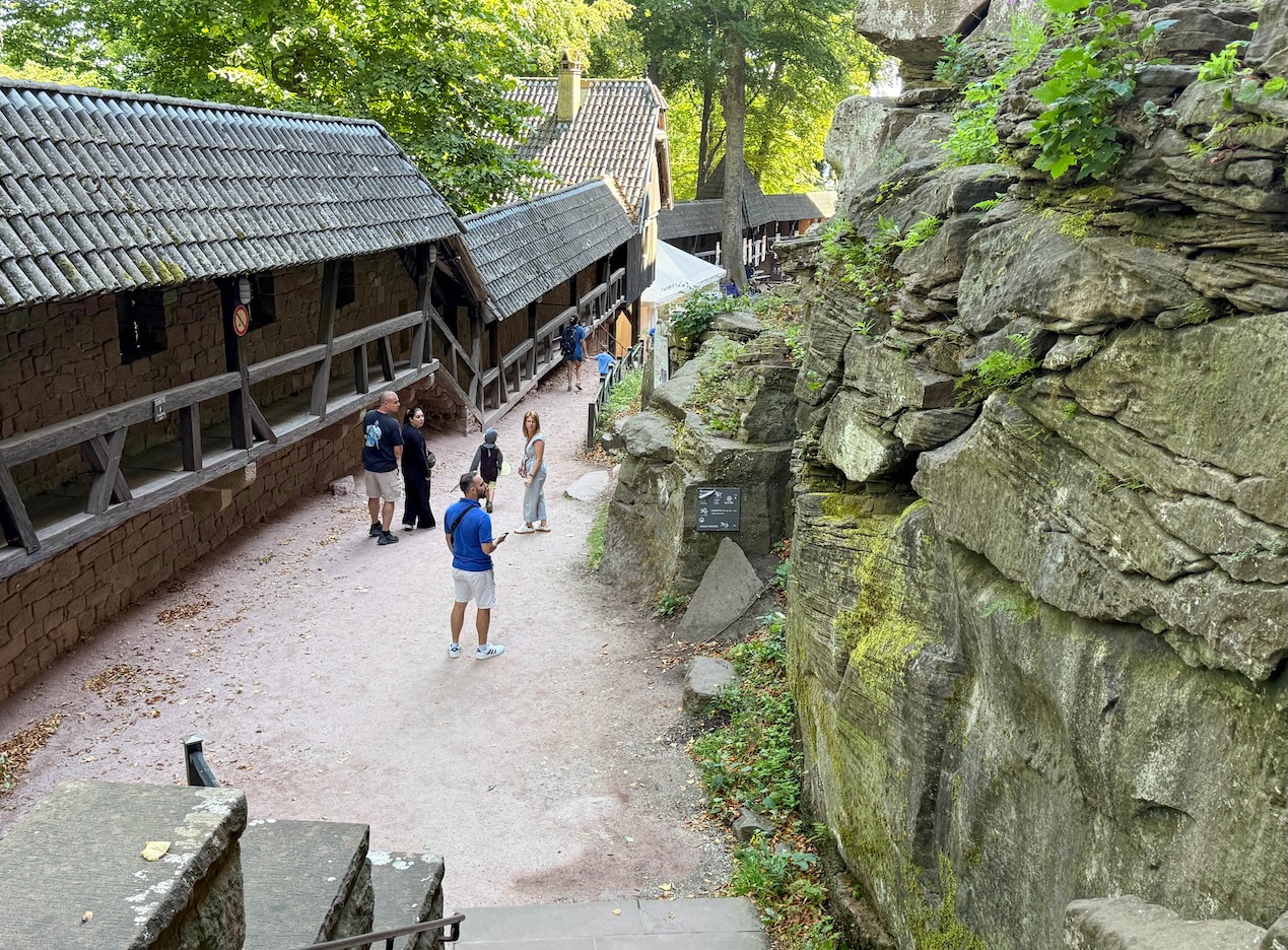 Bezoek kasteel du Haut-Kœnigsbourg