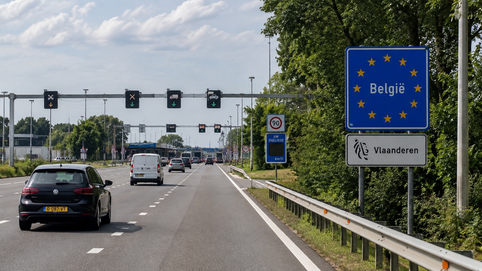 Snelweg in België