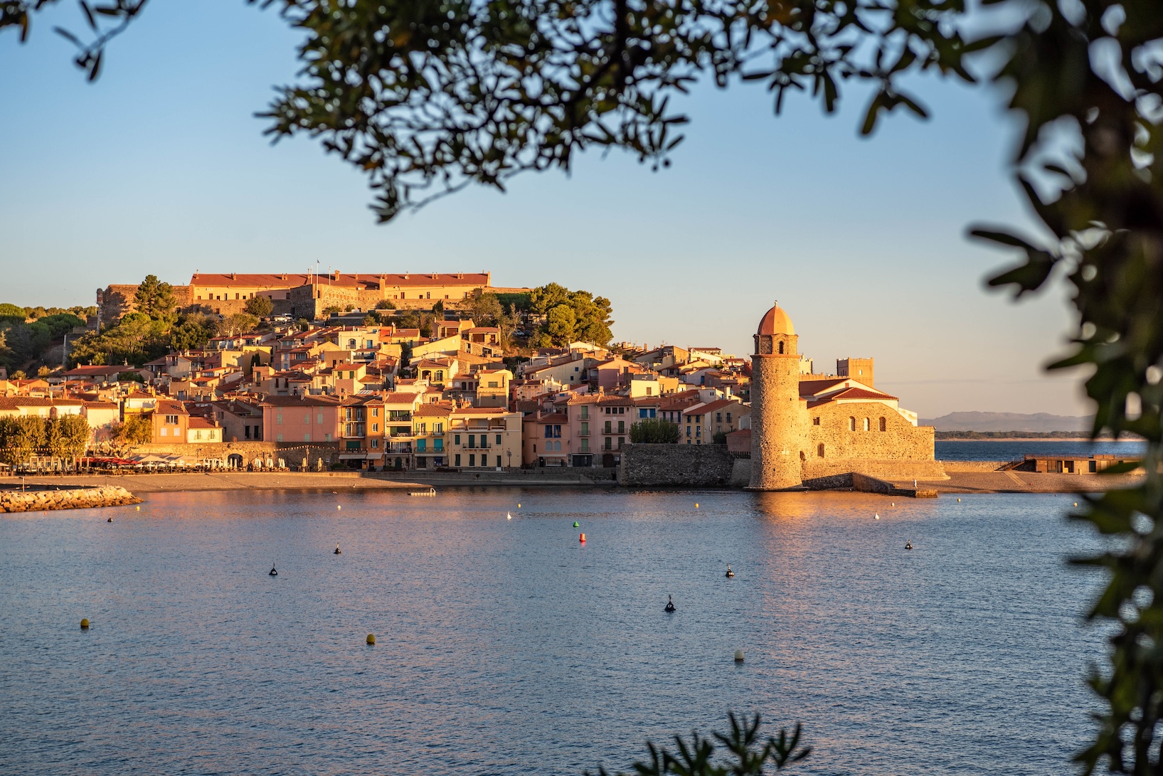 Collioure bij zonsopkomst