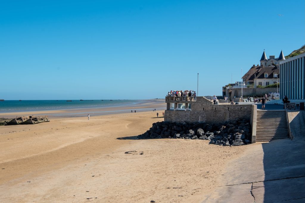 Arromanches-les-Bains aan Gold Beach