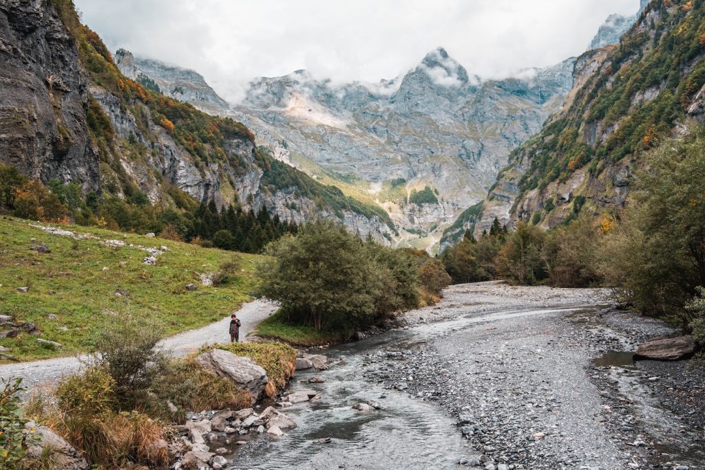 Cirque du Fer-à-Cheval in de herfst