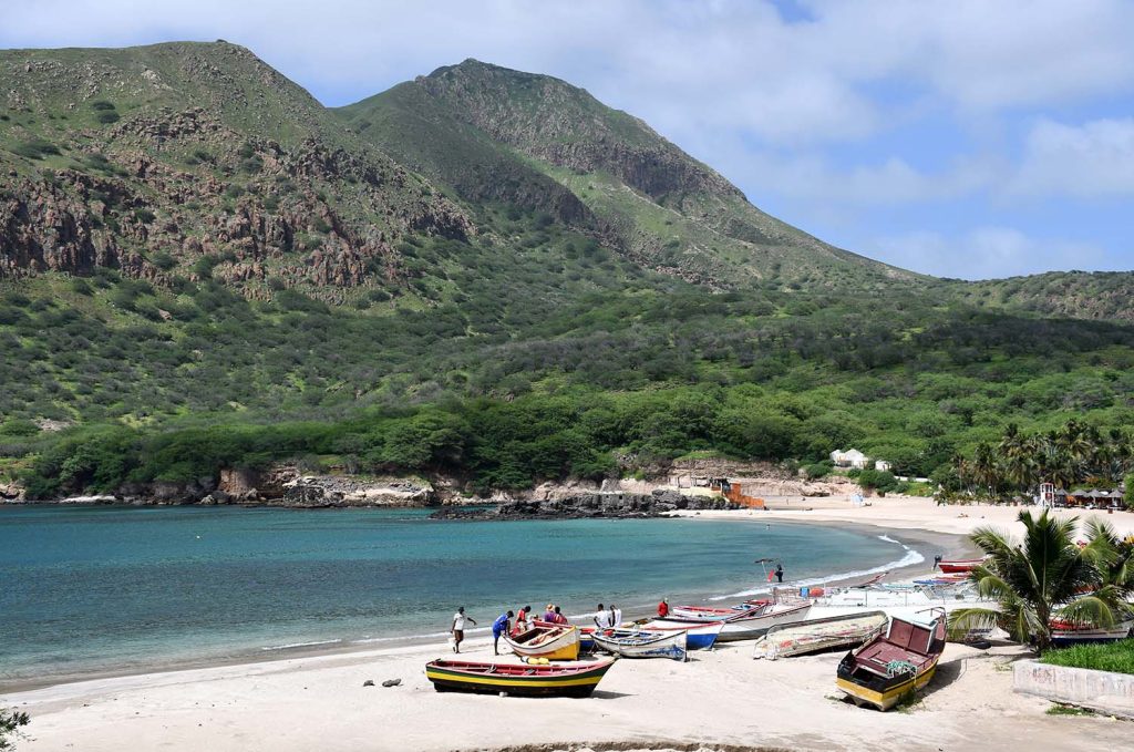 Strand op Kaapverdië