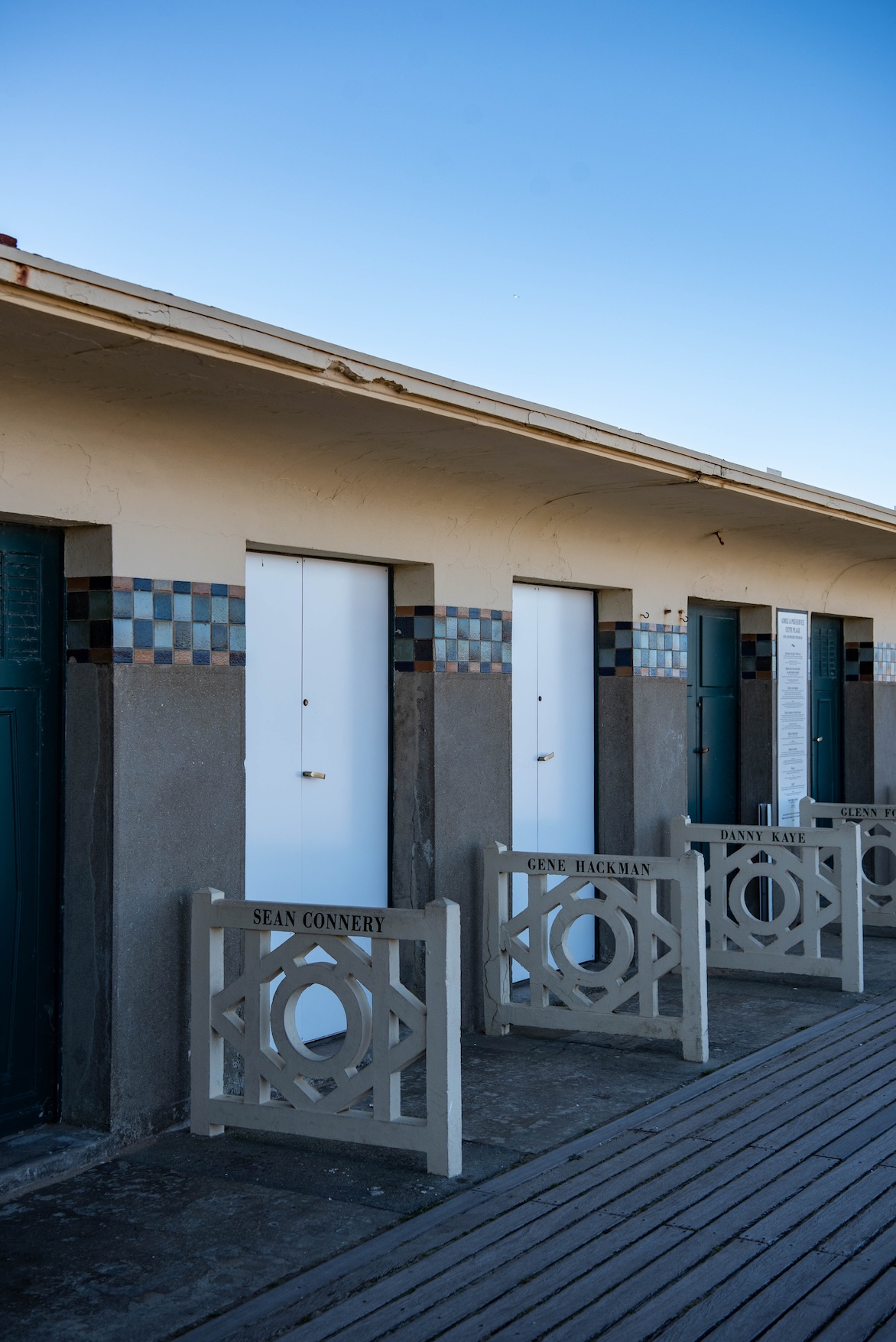 Les Planches, de strandhuisjes van Deauville