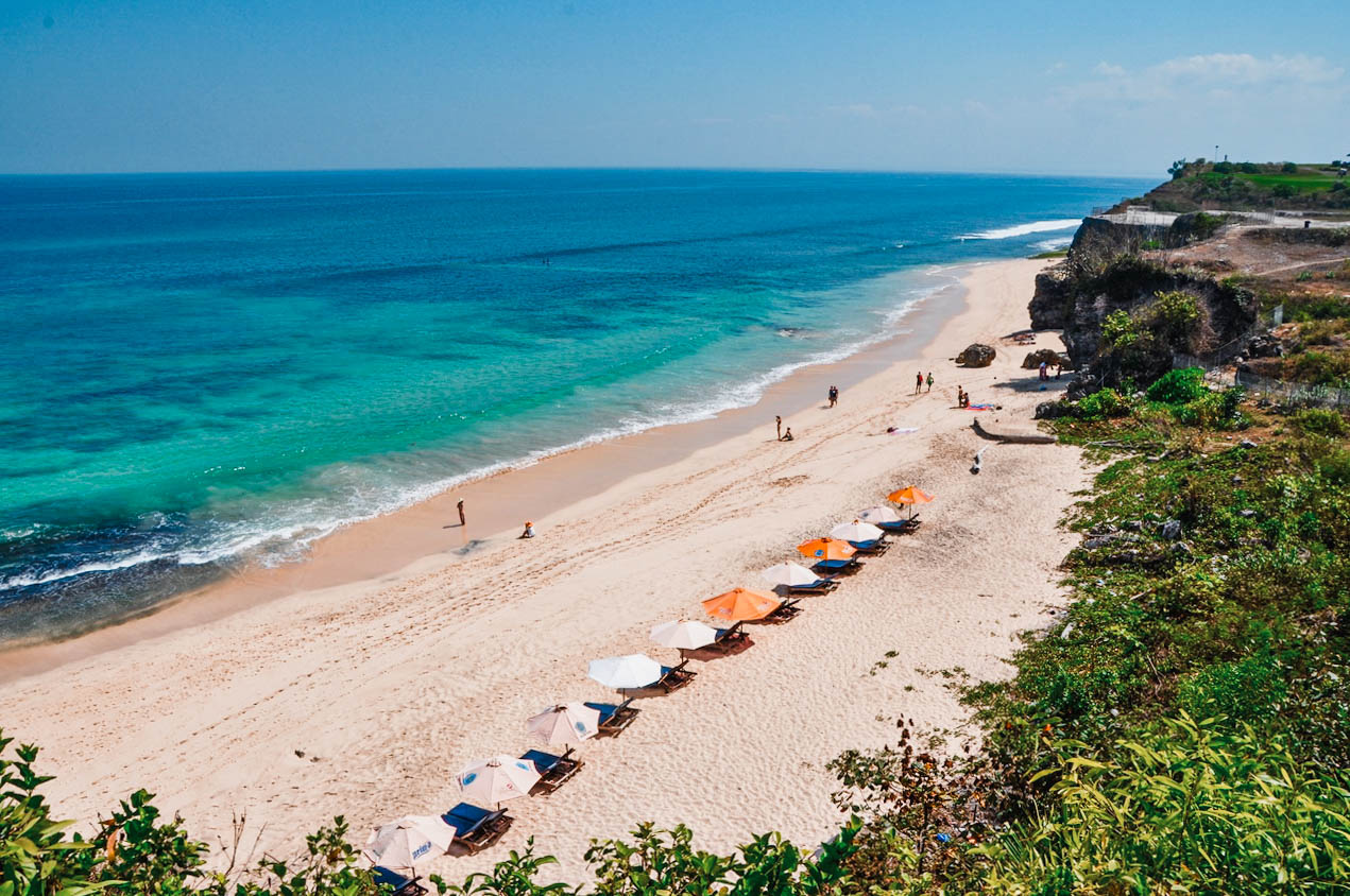 Dreamland Beach op Bali, foto uit 2015