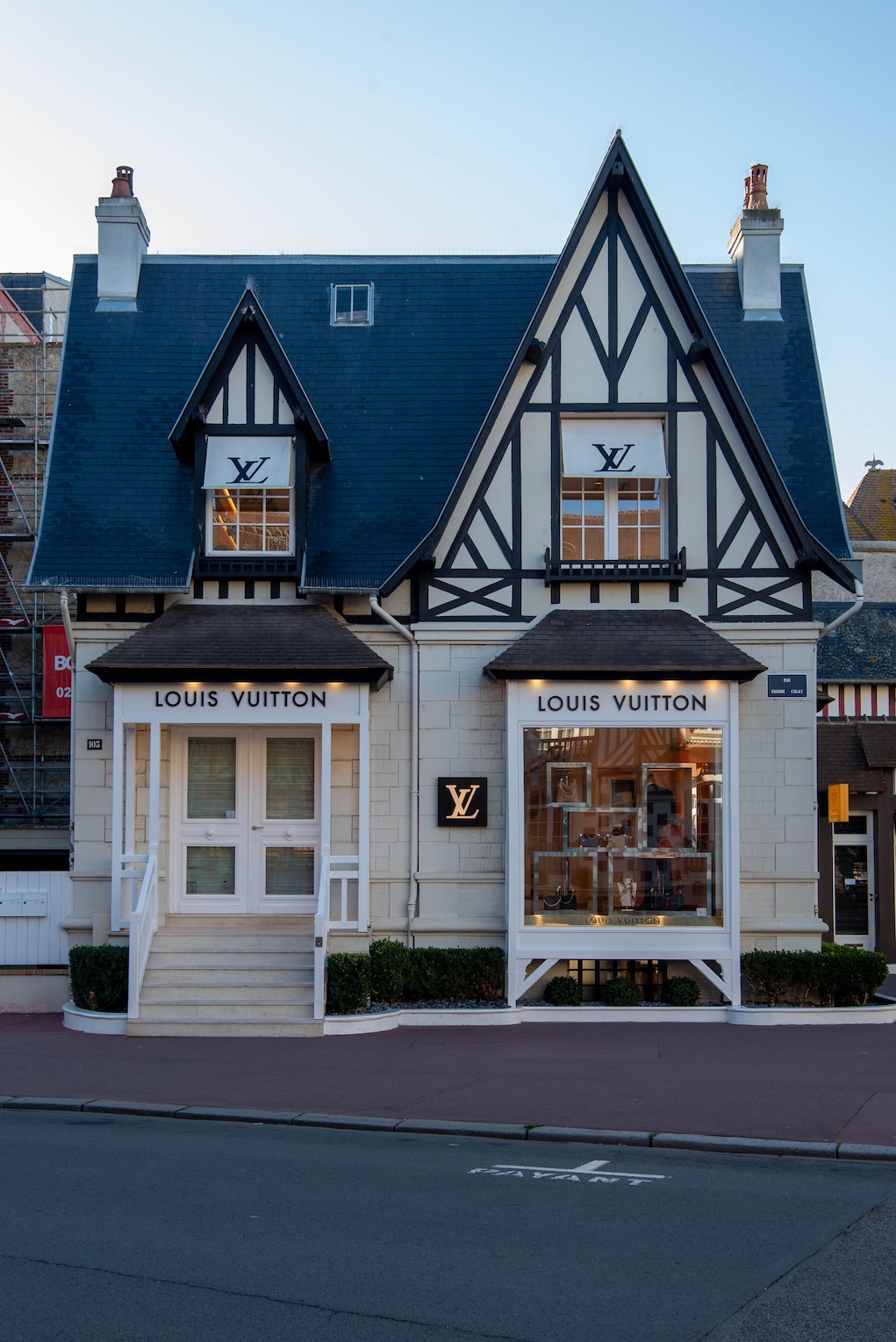 Louis Vuitton winkel in Deauville