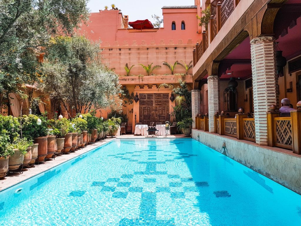 Luxe hotel in Marrakech
