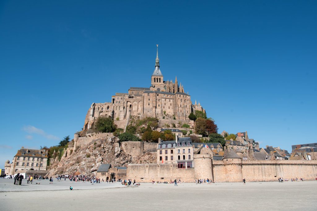 Mont-Saint-Michel overdag