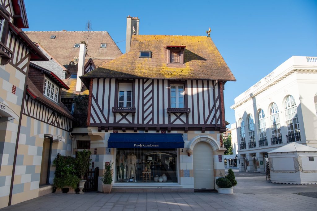 Chique winkel in Deauville