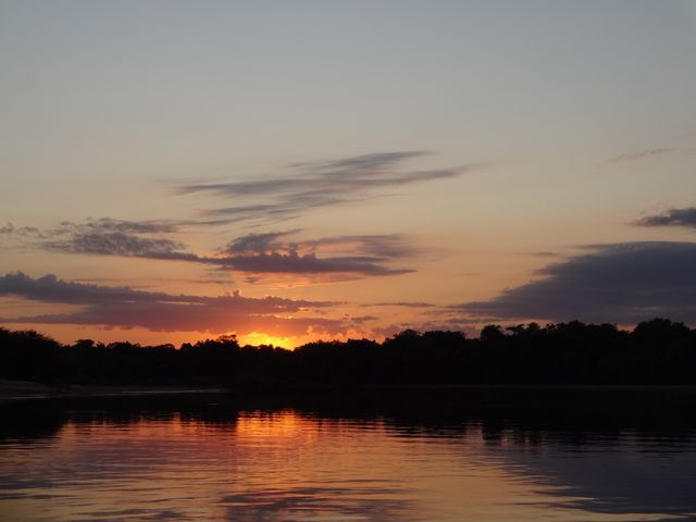 Iedere avond is het hier genieten van de prachtige zonsondergang