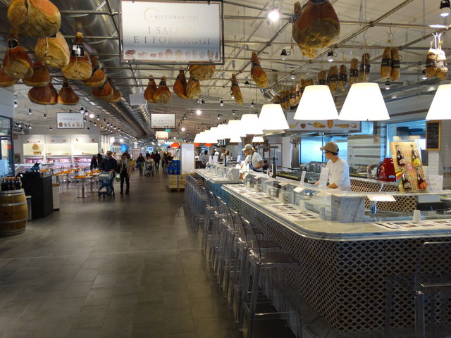 Eten en shoppen in Eataly