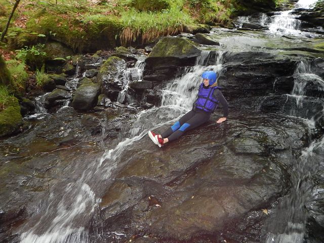 Canyoning is zo leuk!