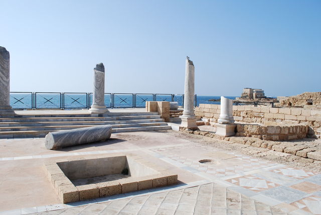Paleis van Koning Herodes in Caesarea