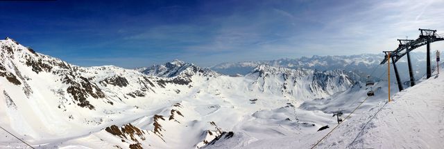 Prachtig panorama-uitzicht vanaf de Masnerkopf