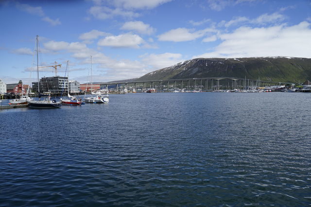 Uitzicht op de haven