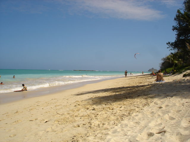 Een van de mooiste stranden van Oahu: Lanikai Beach