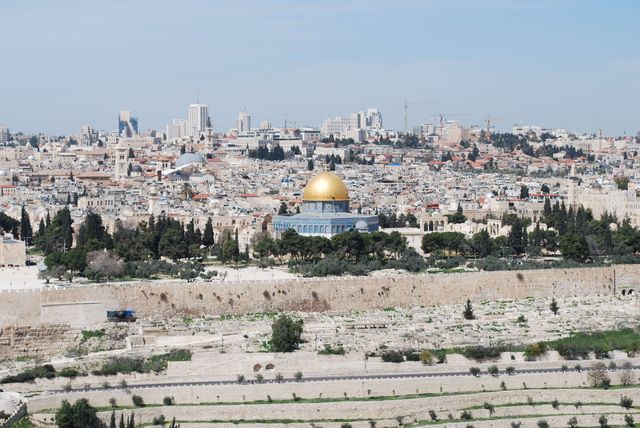 De prachtige historische stad Jeruzalem