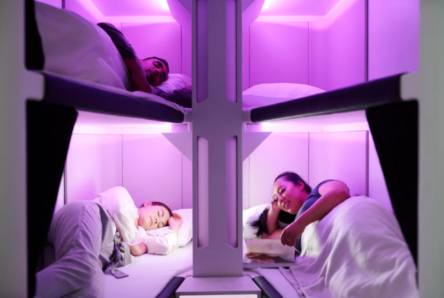 Air New Zealand Economy Skynest\u00a9 Air New Zealand