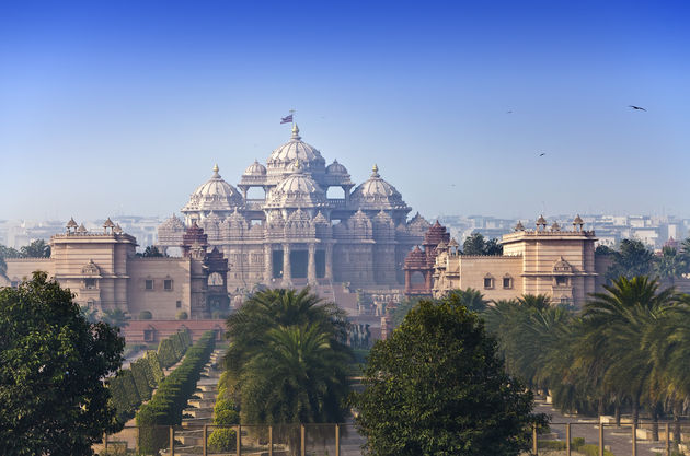 De Akshardham tempel in New DelhiFoto: Konstantin Kulikov<span class=\