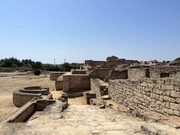 De archeologische stad Al Baleed