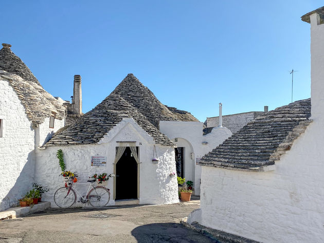 De beroemde Trulli in Alberobello